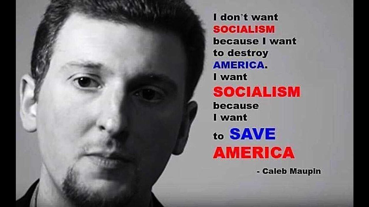 Socialism Will Save America! - Presentation by Caleb Maupin