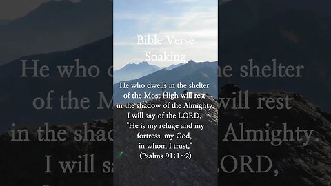 Psalms 91:1~2