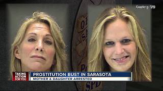 Mom, daughter arrested for prostitution, unlicensed massage therapy