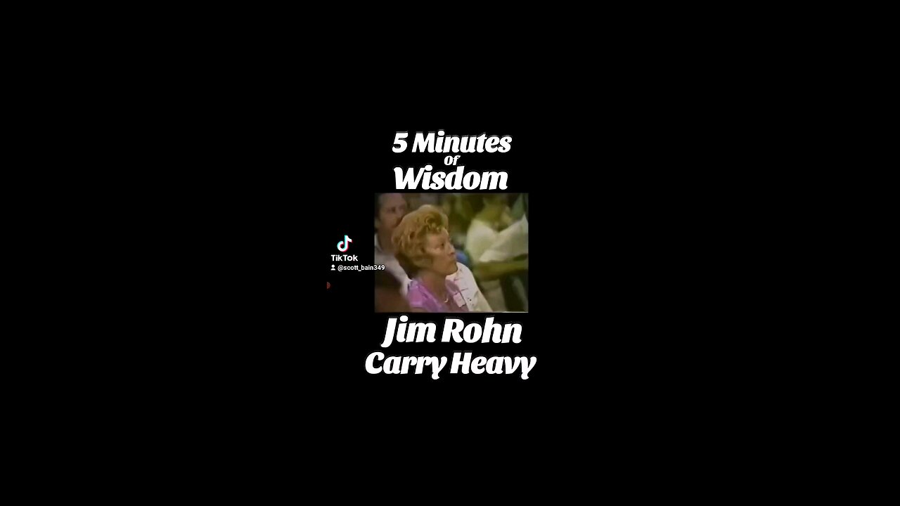 Jim Rhon - Carry Heavy