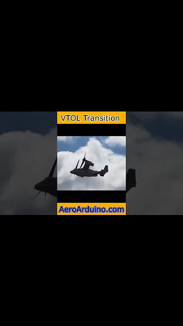 Wierd VTOL Helicopter Transition #AeroArduino #Aviation