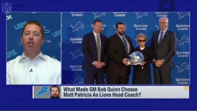 Bob Quinn praises Matt Patricia's instant impact with Lions