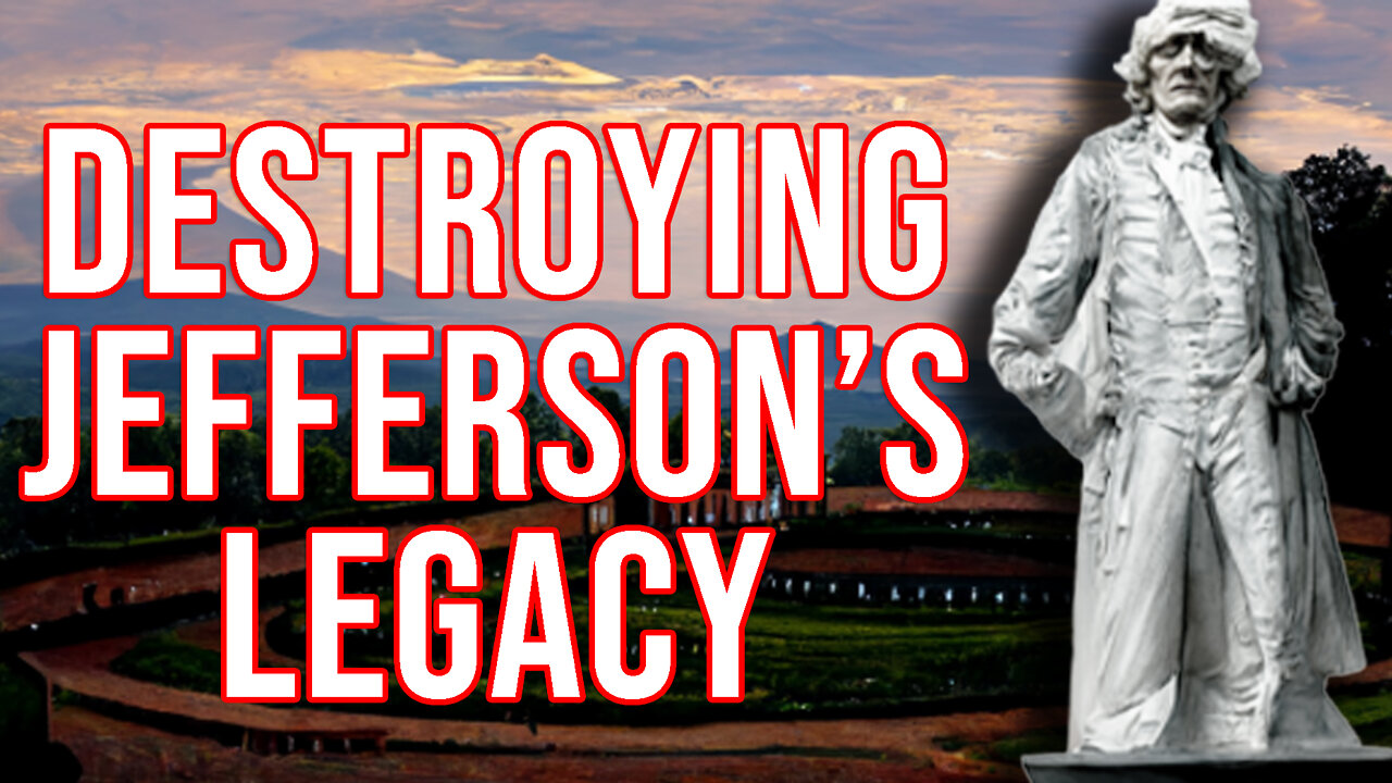 Jefferson's Monticello Destroyed