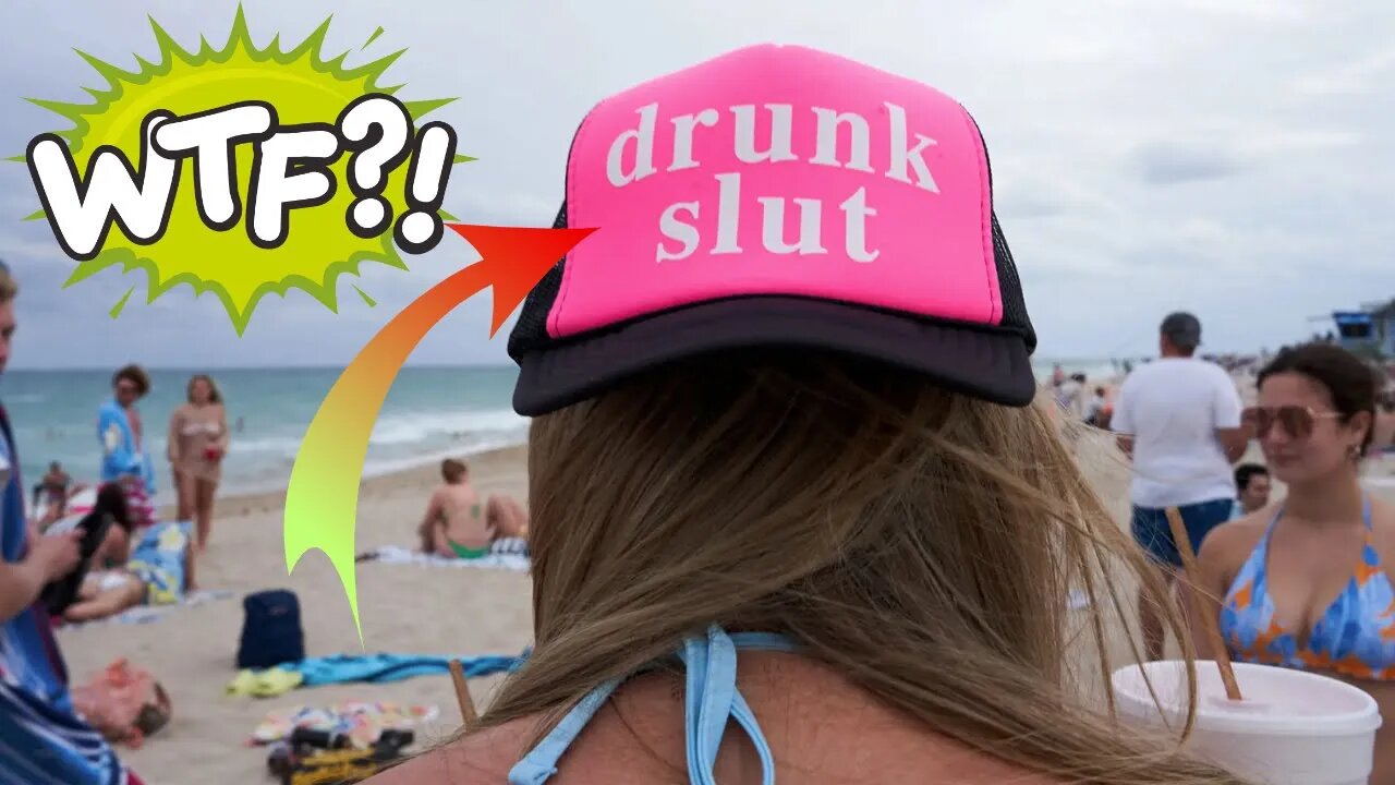 Wild Scenes as College Students Unleash at Florida Spring Break 2023
