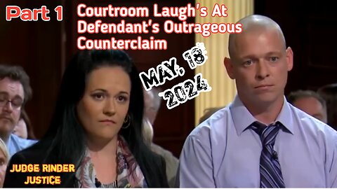 Courtroom Laugh's At Defendant's Outrageous Counterclaim | Part 1 | Judge Rinder Justice