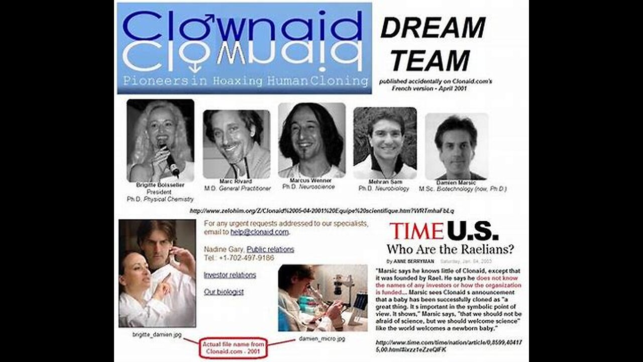 When Hollywood Shows You In Plain Sight-66-Cloning Ethics, Clonaid and More