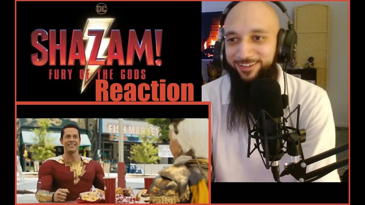 SHAZAM! FURY OF THE GODS | Official Trailer 1 Reaction