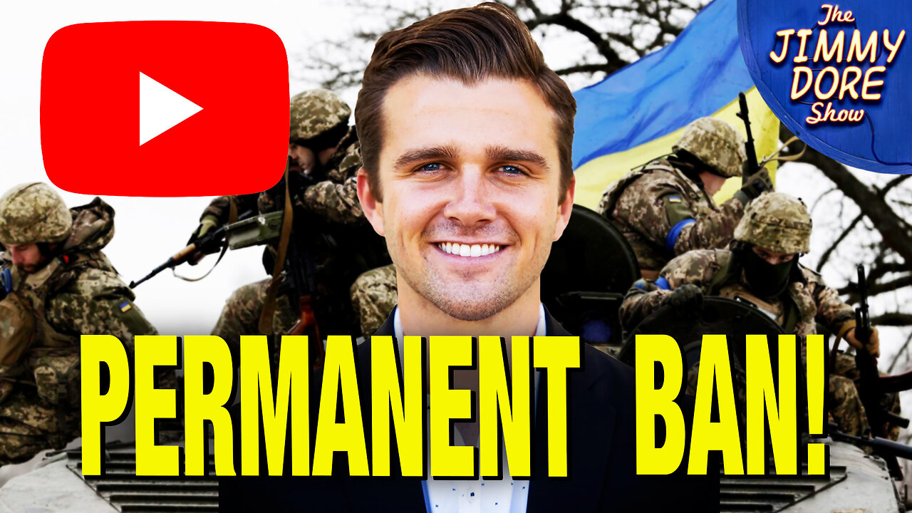 YouTube BANS Jackson Hinkle For Telling Truth About Ukraine!