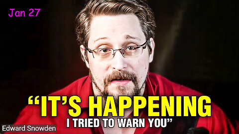 Edward Snowden CRIES "Everyone Will Be Wiped Out"