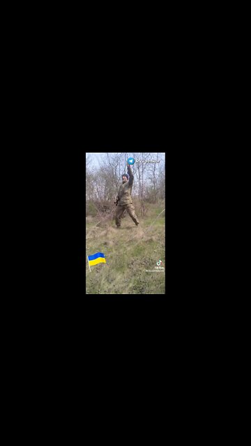 "Bandera Dance" by a Ukrainian militant