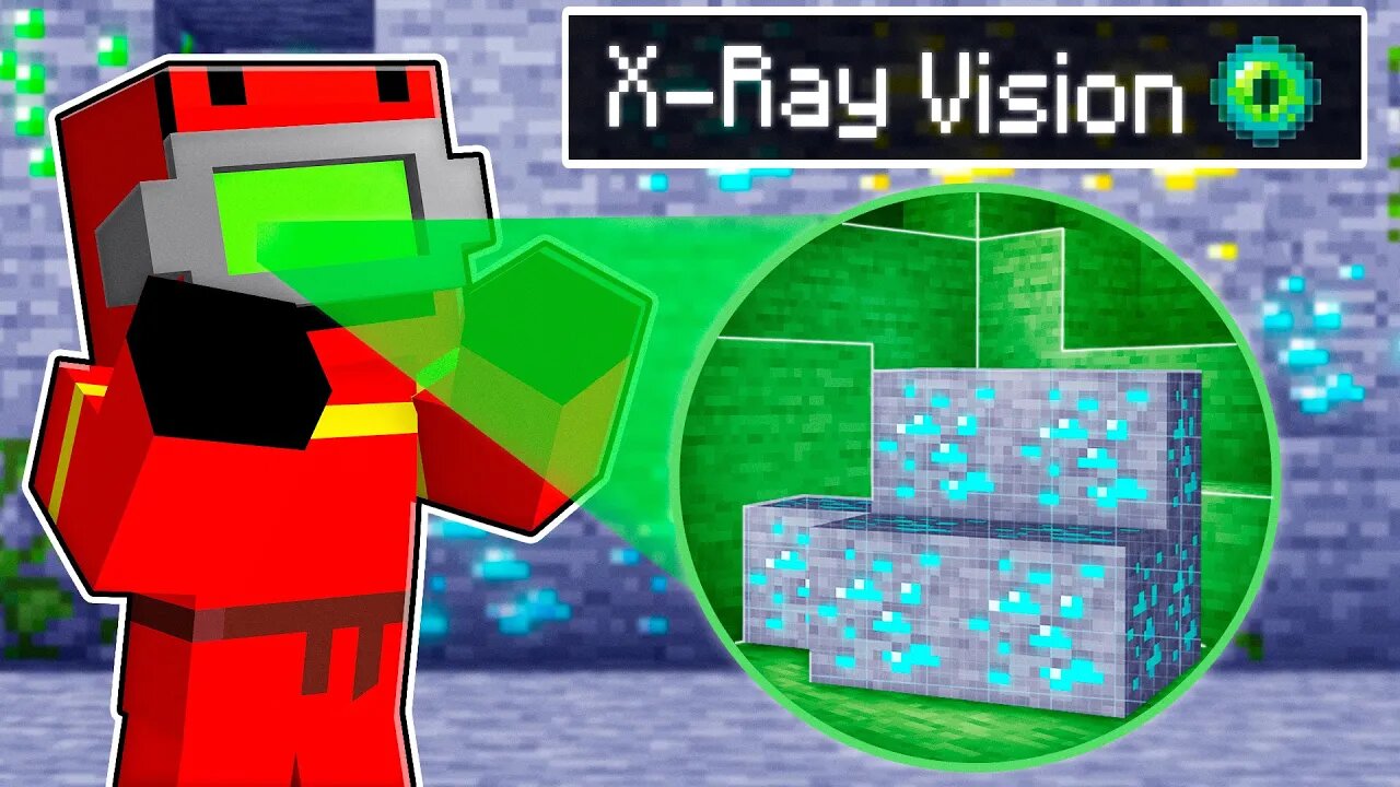 I Secretly Cheated With XRAY Hacks! (Minecraft)