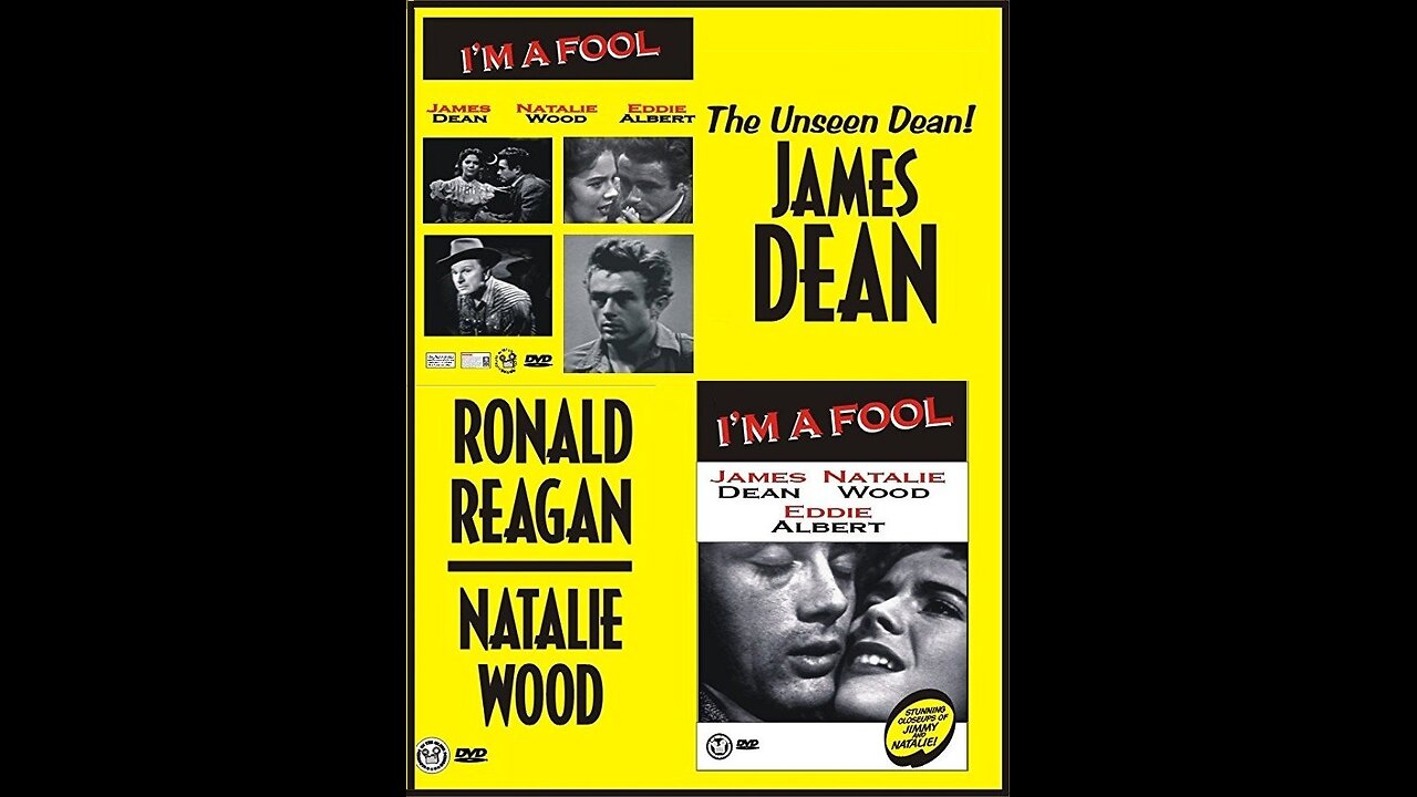 I'm a Fool 1953 James Dean, Natalie Wood, Ronald Reagan Short FIlm