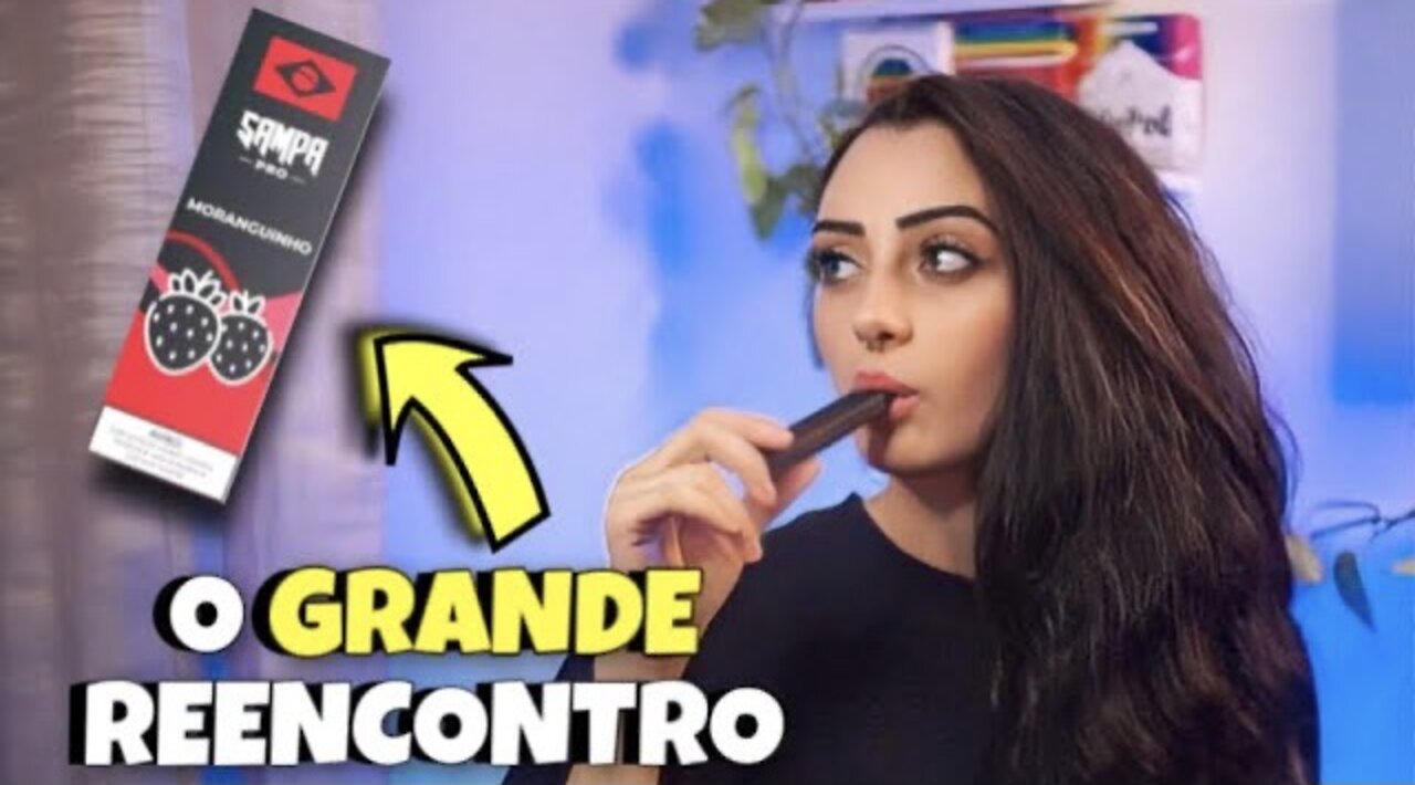 POD DESCARTÁVEL - MORANGUINHO, AMORA ICE, MAÇA VERDE E MANGO BOOM (SAMPABAR PRO)