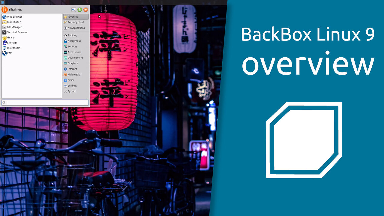 BackBox Linux 9 overview | A penetration testing and security assessment Linux distribution.