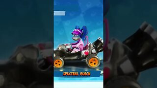 Spectral Black Paint Job Showcase - Crash Team Racing Nitro-Fueled