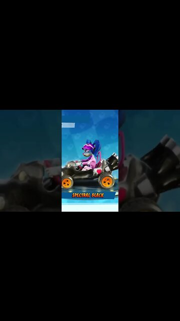 Spectral Black Paint Job Showcase - Crash Team Racing Nitro-Fueled