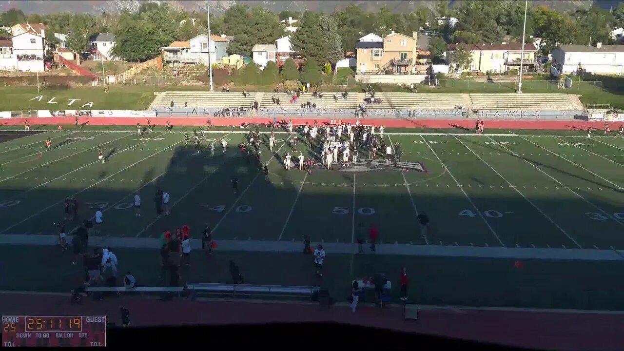 Alta vs Skyline JV Football