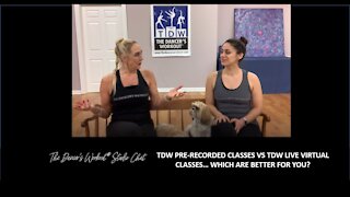 TDW Pre-recorded Classes vs TDW Live Virtual Classes-TDW Studio Chat 91 with Jules and Sara