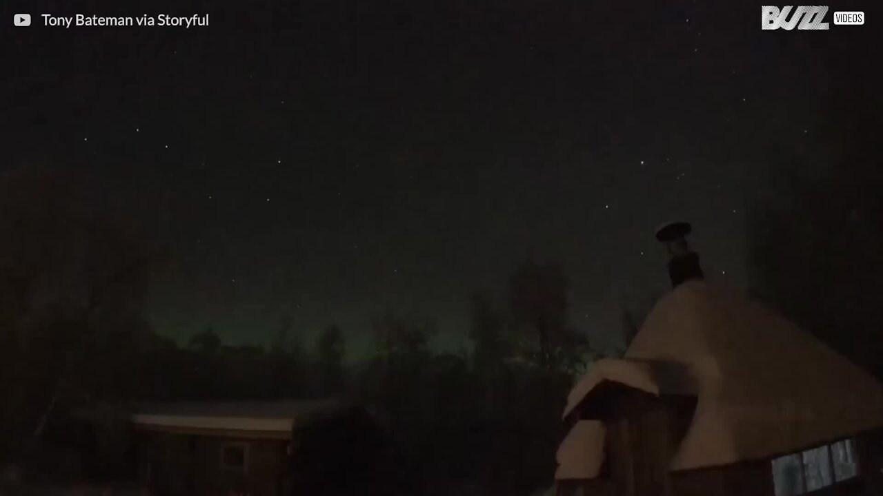 Meteorite illumina i cieli della Lapponia!