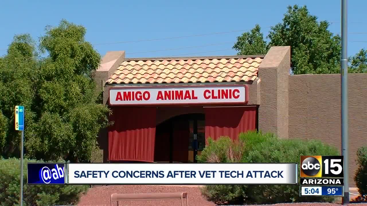 Safety concerns after vet tech attack