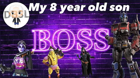 My 8 year old being a boss