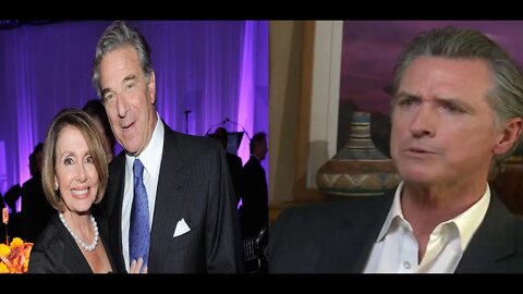 Democrats Continue to Blame Others for Paul Pelosi via Gavin Newsom - No Physical Evidence Yet