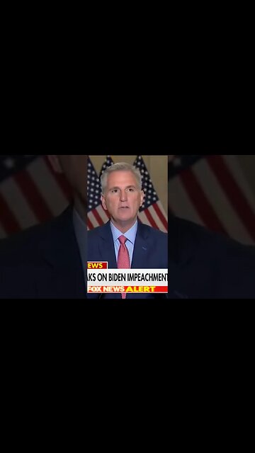 Speaker of the U.S. House Kevin McCarthy announces a formal impeachment inquiry into Joe Biden.