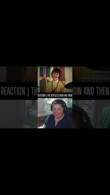 REACTION | THE BEATLES | NOW AND THEN #shorts #viral #music #reaction #thebeatles #nowandthen