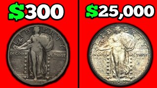 How much is a Standing Liberty Quarter Worth?