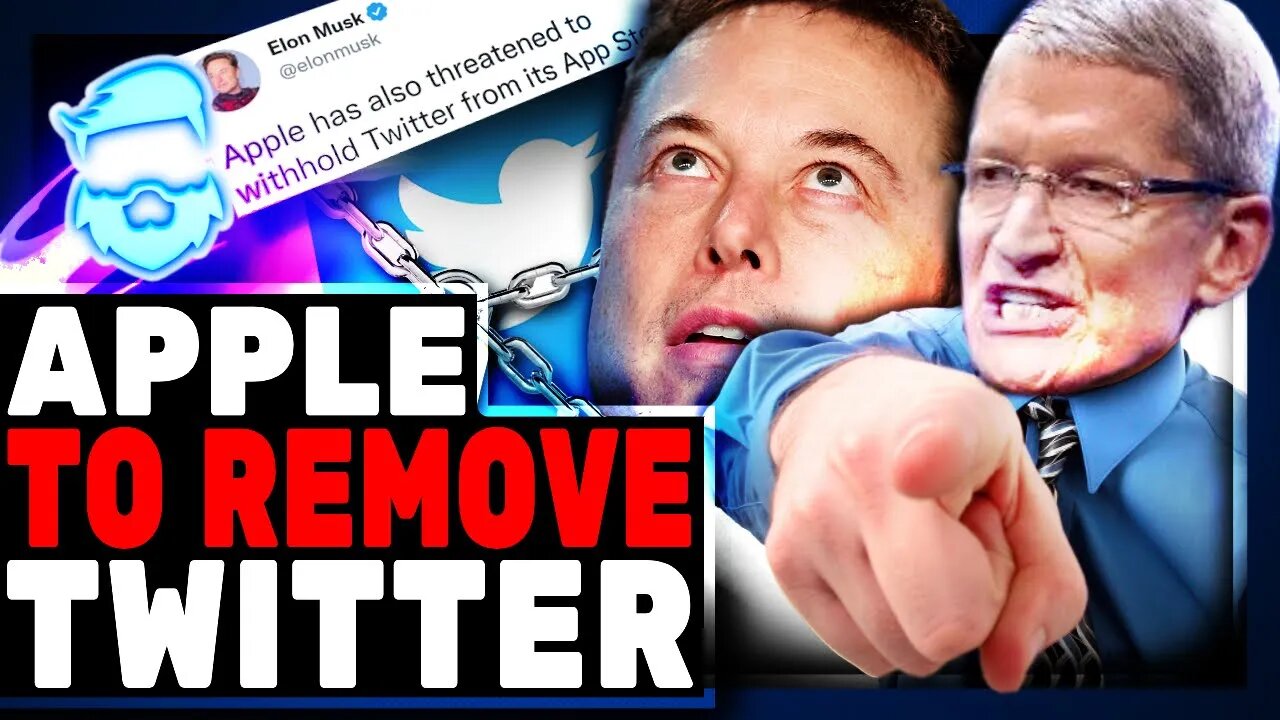 Elon Musk Reveals Apple THREATENING To Remove Twitter & Chooses To Go To WAR!