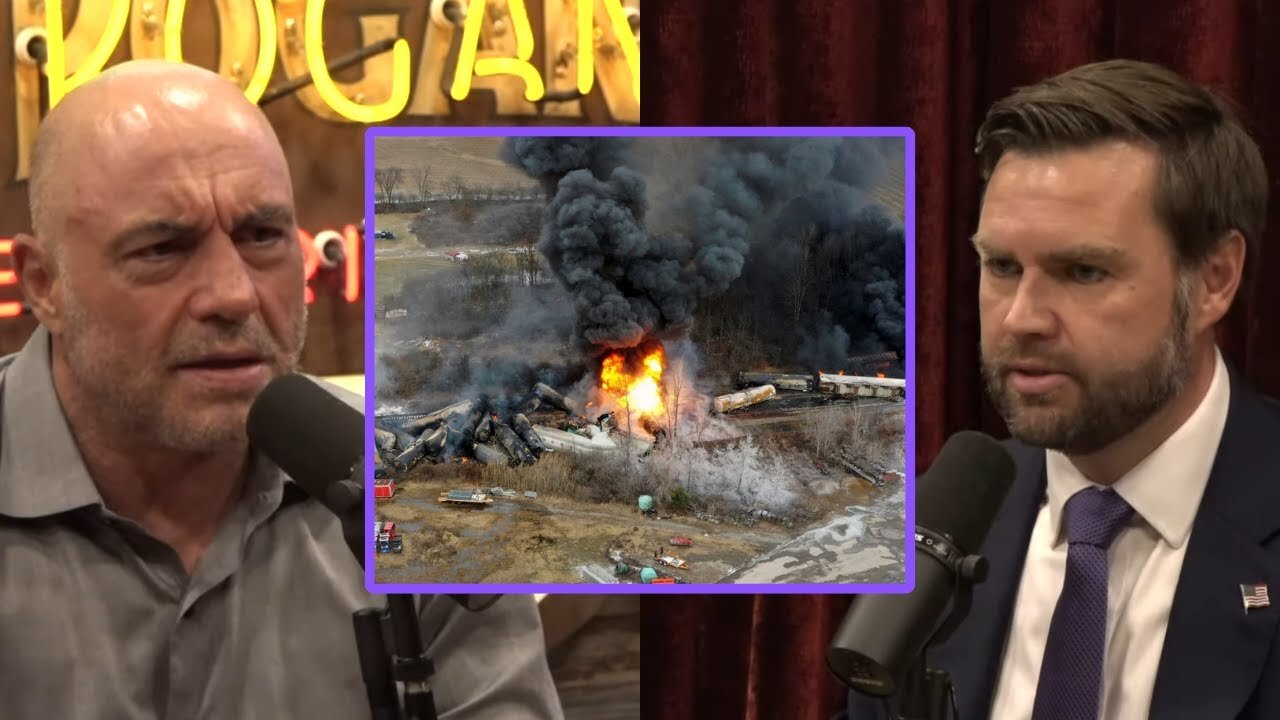Unknown Health Consequences of East Palestine Train Disaster - Joe Rogan & JD Vance