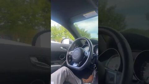 Driving Inside Audi R8, Very Nice