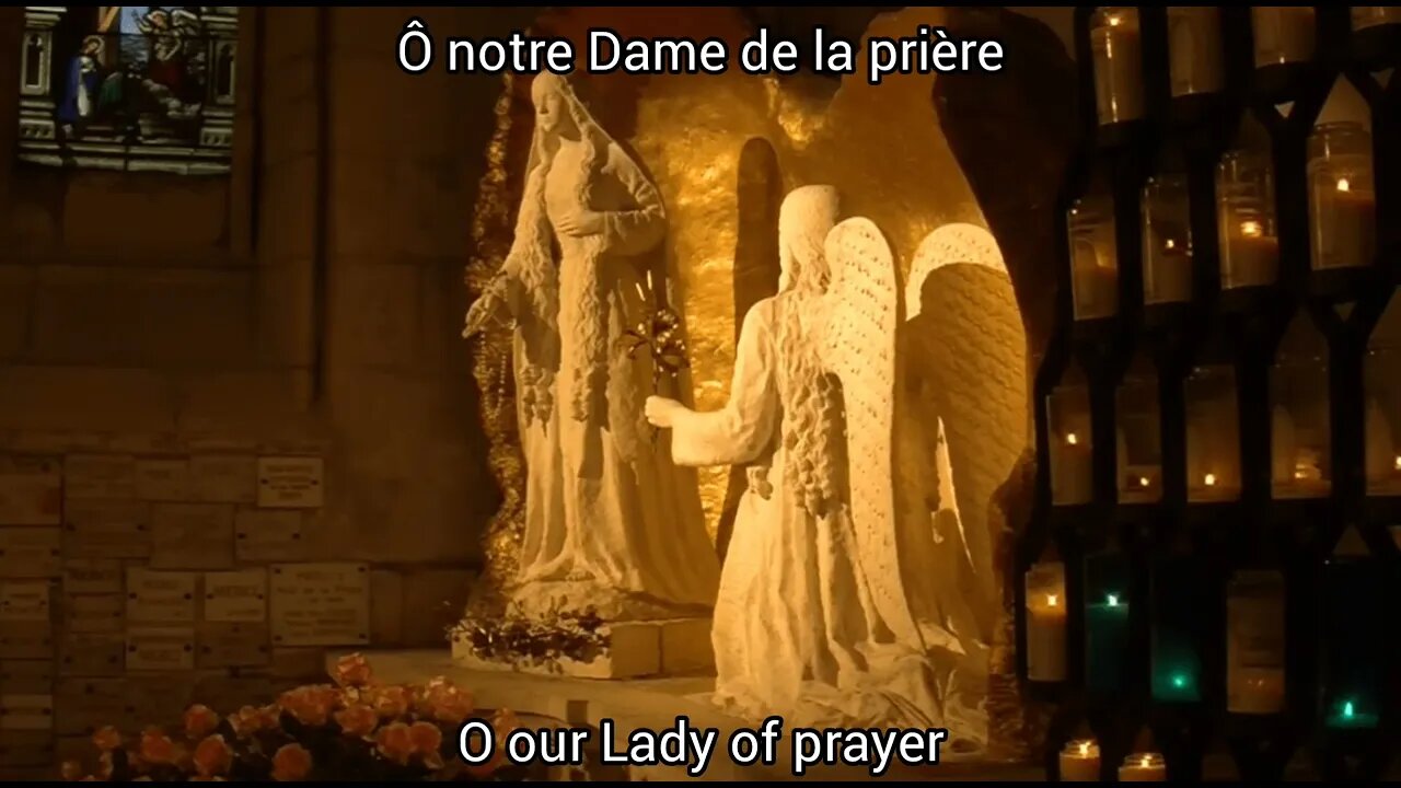 Notre Dame de la Prière - Chant des apparitions de l'île Bouchard - (sub english)