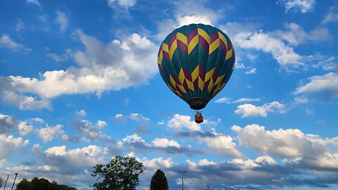 Floating along across Rocky Valley