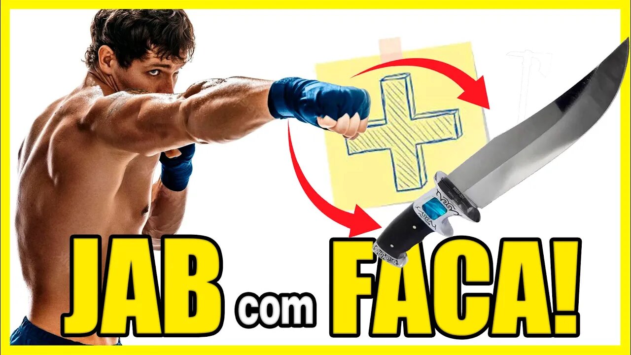 Jab com FACA! Sua luta ADAPTADA!