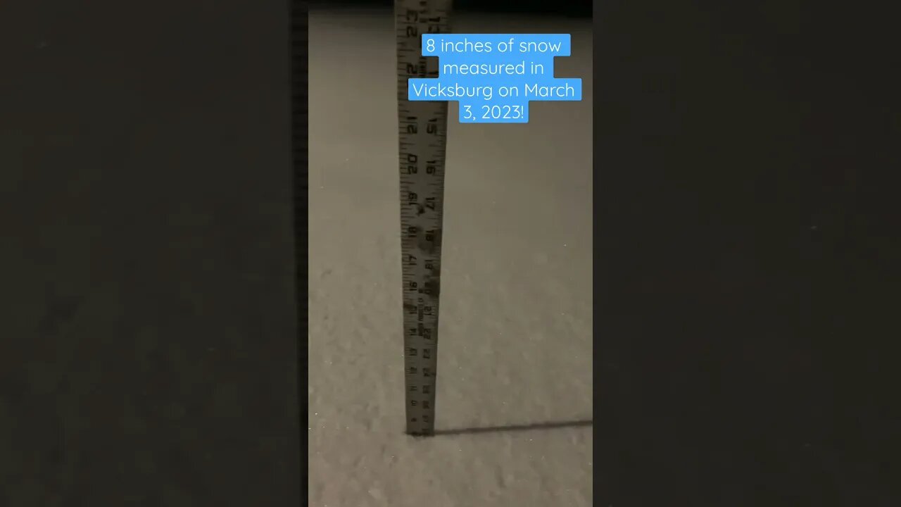 HEAVY SNOW TOTALS IN 7 HOURS
