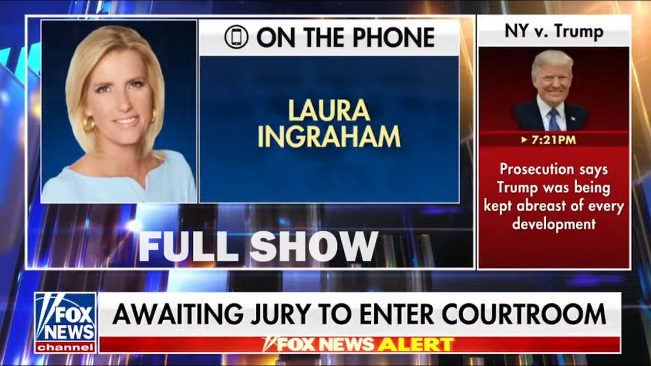 The Ingraham Angle 5/28/24 Full | Fox Breaking News May 28, 2024