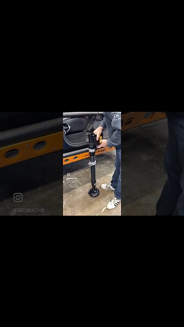 Sometimes you need a lift Electric powered farm jack 🤷‍♂️