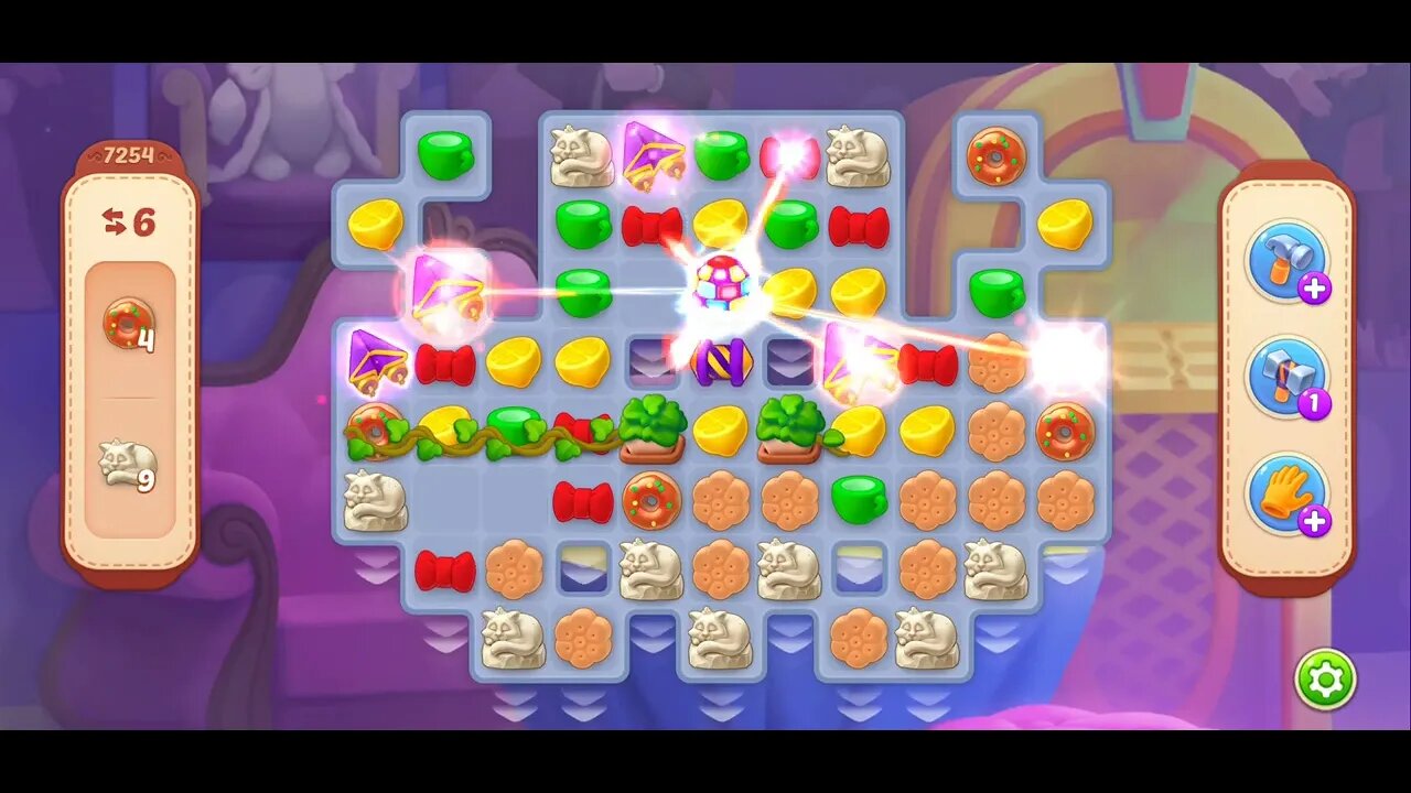 Playrix Homescapes Gameplay Walkthrough Level 7254