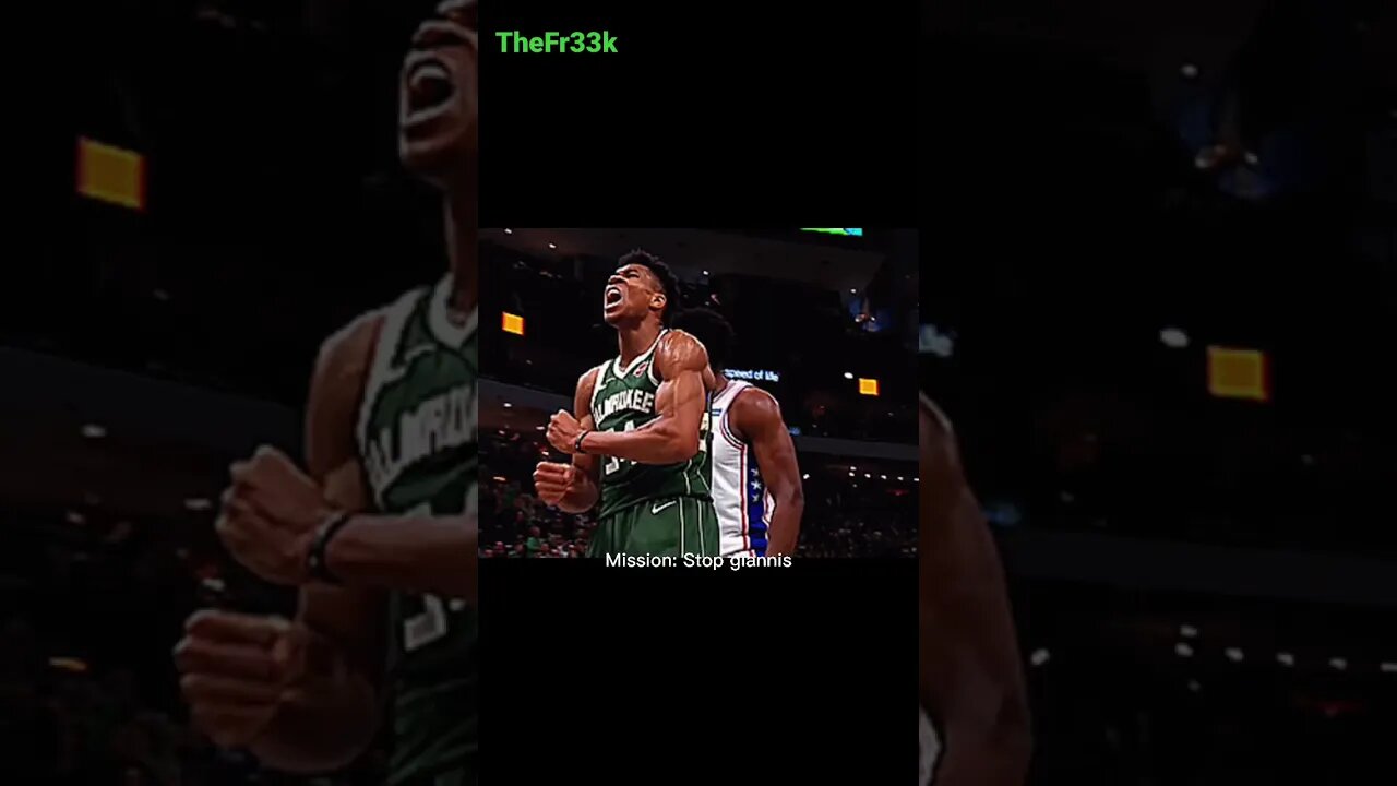 They failed the mission #giannis #nba