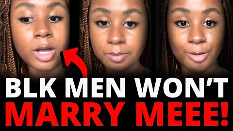 BLACK MEN DON'T WANT TO MARRY BLACK WOMEN! TikToker Can't Find A Husband l The Coffee Pod