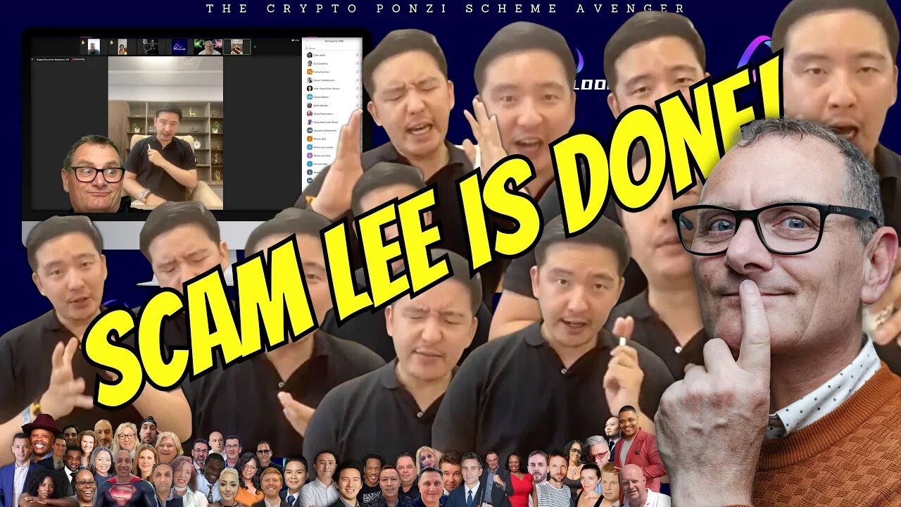 Unmasking Scammer Sam Lee: Exposing Shocking Scam Tactics in LIVE Zoom Meeting - Scam Lee is DONE!!