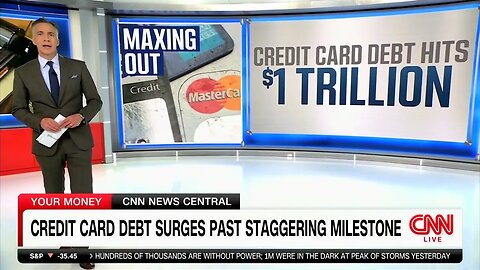 CNN: "For The First Time In History, Credit Card Debt For Americans Has Hit $1 Trillion"