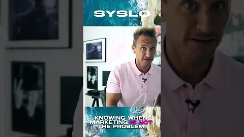 Knowing When Marketing is Not the Problem! #shorts