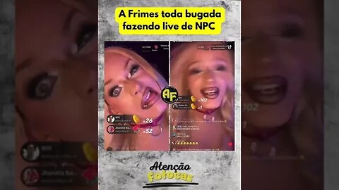 Eu to passando mal de tanto rir #FRIMES #NPC #LiveDeNPC