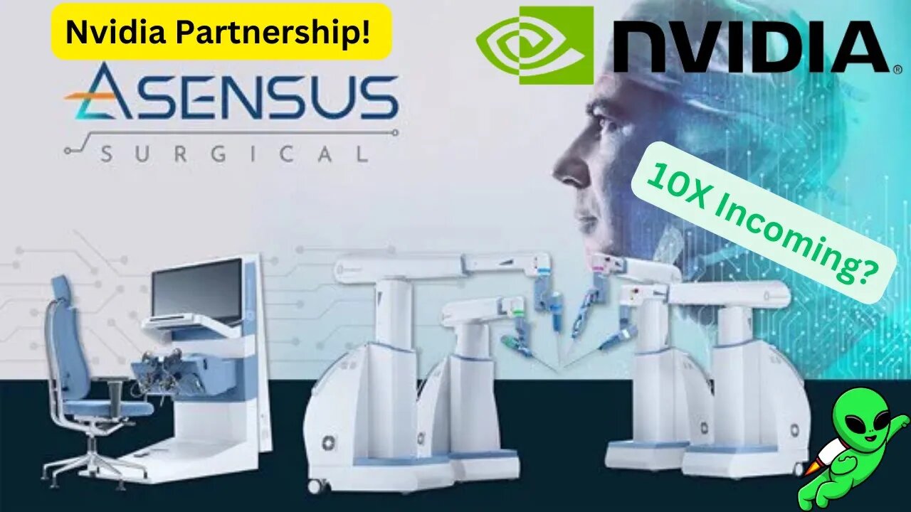 Asensus Surgical $ASXC Just Partnered With Nvidia, MASSIVE Upside!!