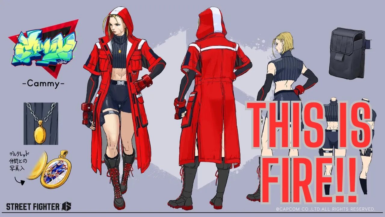 the new outfit 3 for cammy is fire .