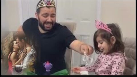 Adorable Moments Between Father and daughter ।। Reacts To Disney ।।