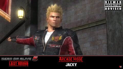 Dead or Alive 5 Last Round: Arcade Mode - Jacky