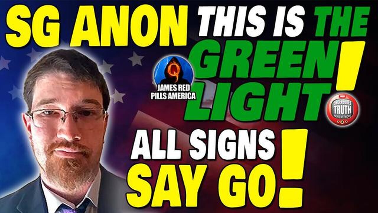 SGAnon Intel Update: This Is The Green Light, Patriots - Guarantees 2024 Win 04/06/23..